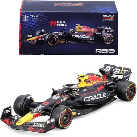 1:43rd Scale Oracle Red Bull Racing RB19 Sergio Perez #11 2023