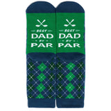 Lavley - Best Dad By Par Golf Socks for Men
