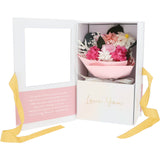 Pavilion - Love You - Pink Preserved Floral Bouquet