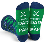 Lavley - Best Dad By Par Golf Socks for Men