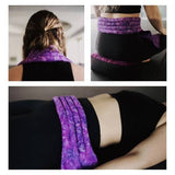 Deep Breath Designs, LLC - LARGE Back Neck & Shoulder Wrap organic hot/cold relaxation