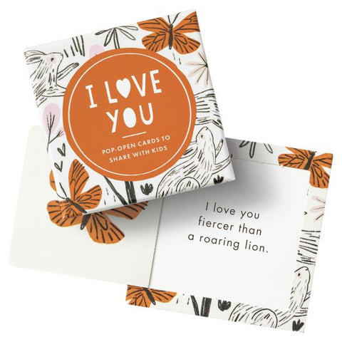 Thoughtfulls Pop-Open Cards for Kids - I Love You