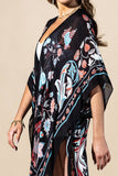 Urbanista - Midnight Vine Viscose Kimono