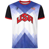 Galaxy By Harvic - Men's World Cup Inspired Short Sleeve Soccer Jersey Tees