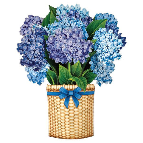 FreshCut Mini Paper Flower Bouquet - Nantucket Hydrangeas