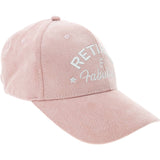 Pavilion - Fabulous - Pink Adjustable Suede Hat