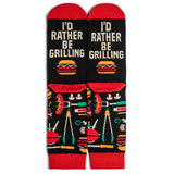 Lavley - I'd Rather Be Grilling Socks