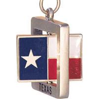 Texas Flag Spinner keychain