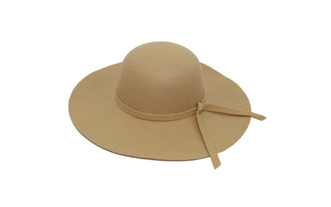 FELT FLOPPY HAT TAUPE