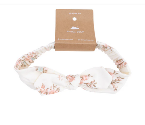Knot Headband - Vintage Rosebuds - 0-12M