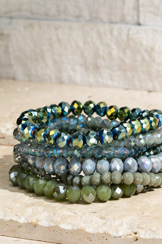 Urbanista - Glass Bead 9 Set Bracelet