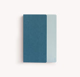 Contrast Duo Notebook - Denim