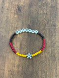 Paco Designs - International Soccer Beaded Bracelet