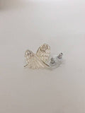 Carol Young Silver - Angel Wing Earrings, Petite / Post on CARD / Jewelry
