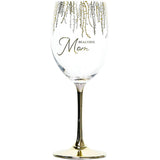 Pavilion - Mom  - Gift Boxed 19 oz Crystal Wine Glass