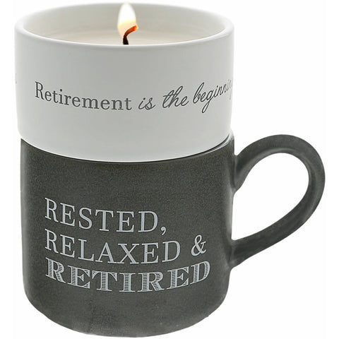 Pavilion - Retirement - Stacking Mug and Candle Set