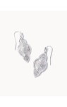 Abbie Drop Earrings in Silver