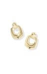 KAITLIN OPEN FRAME EARRINGS GOLD