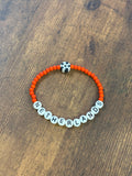 Paco Designs - International Soccer Beaded Bracelet