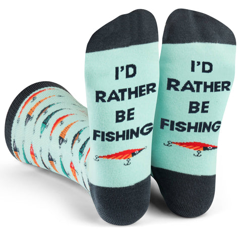 Lavley - I'd Rather Be Fishing Socks