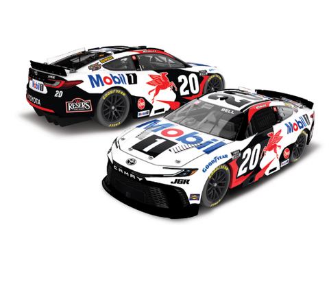 Christopher Bell Action Racing 2025 #20 Mobil 1 1:24 Elite Die-Cast Toyota Camry XSE