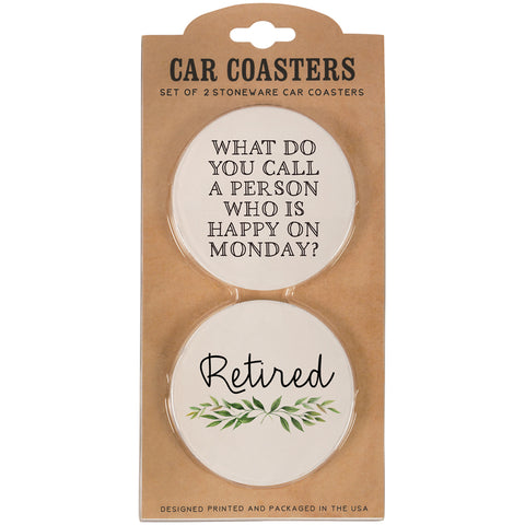 Retired Car Coasters Set