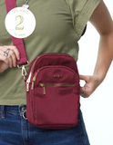 Kendzie Roundtrip Convertible Sling - Burgundy