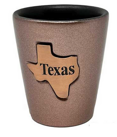 Texas Rose Gold Shot Glass