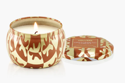 Gingerbread Chalet Mini Tin Candle