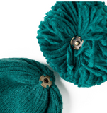 Britt's Knits Snap To It  Mix & Match Pom Hat - Green