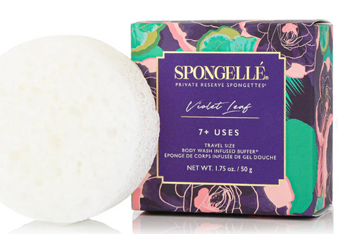 Private Reserve Spongette- Travel Buffer Violet Leaf