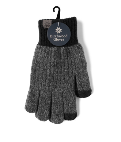 Britt's Knits Men's Birchwood Gloves - Black