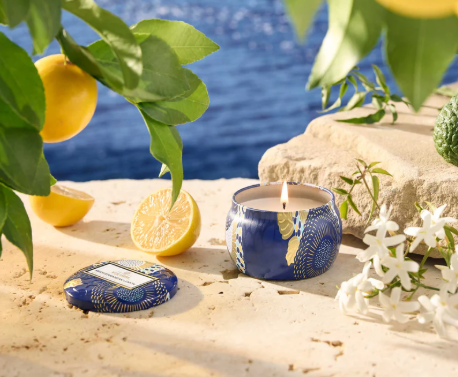Mediterranean Lemon Mini Tin Candle