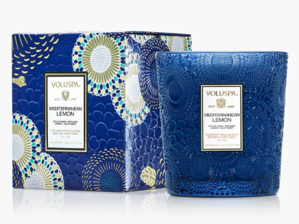 Mediterranean Lemon Classic Candle 9oz