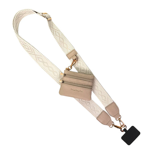 Clip & Go Strap with Pouch - Ivory
