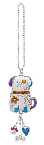 Color Car Charm DOG