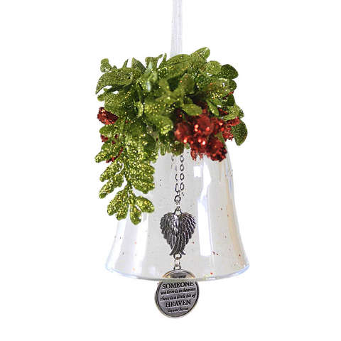 Angel Wings Bell Ornament