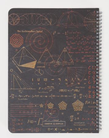 Equations That Changed the World Spiral Notebook