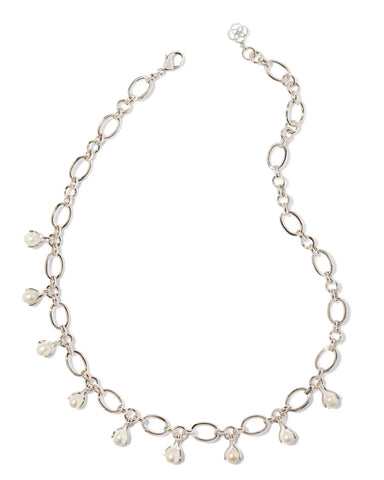 ASHTON PEARL CHAIN NECKLACE