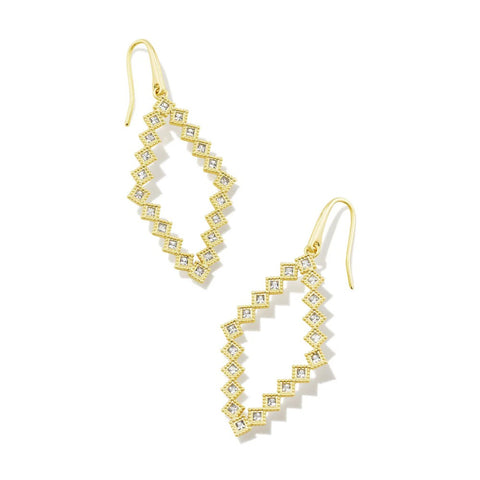 KINSLEY OPEN FRAME EARRINGS