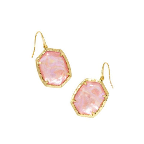 DAPHNE DROP EARRINGS GOLD LIGHT