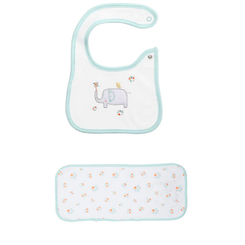 Boheme Bib And Burp Cloth