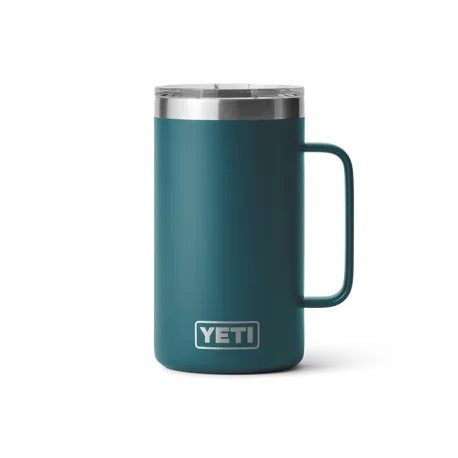 YETI Rambler Agave Teal Mug with Magslider Lid, 24 oz.