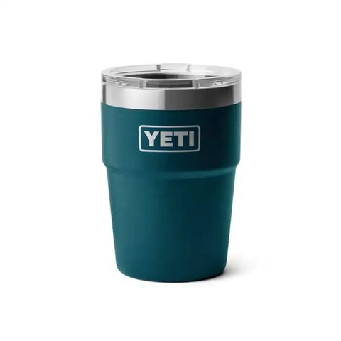 YETI RAMBLER 16 OZ STK MS AGAVE TEAL