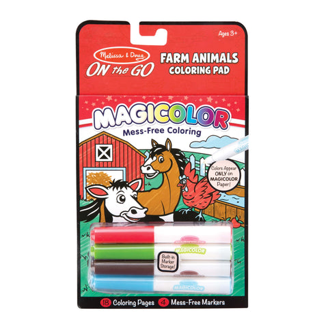 Magicolor - On the Go - Farm Animals Coloring Pad