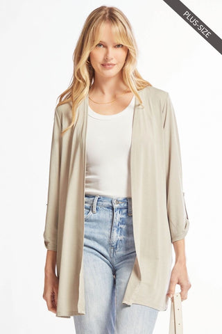 Taupe Lizzy Cardi