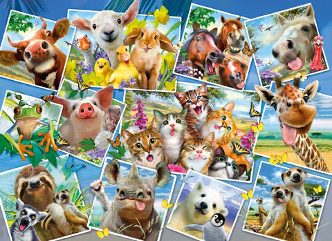 Animal Postcards Puzzle