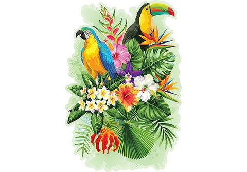 Tropical Birds Puzzle