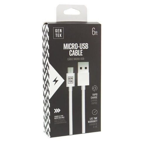 Gen Tek Micro USB Cable