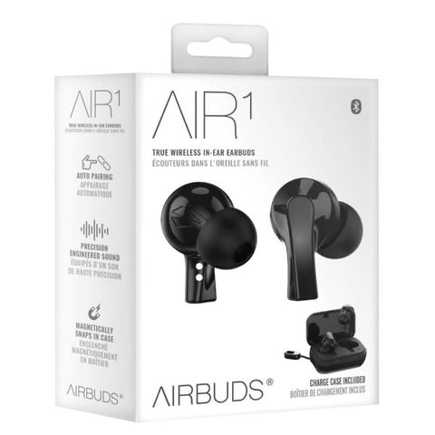 Airbus Air 1 True Wireless Earbuds-Black